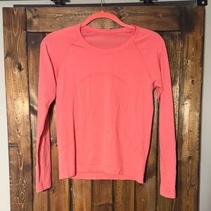 Lululemon Women’s Pink Long Sleeve Top